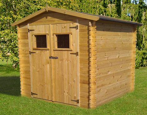 cabane jardin en bois